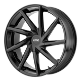KMC KM705 22X9 5X5.5 G-BLK 15MM Wheels