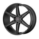 KMC KM712 20X9 6X5.5 S-BLK 30MM Wheels