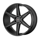 KMC KM712 22X9.5 5X120 S-BLK 30MM Wheels