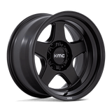 KMC LOBO 17X8.5 5X5.0 71 M-BLK +18 Wheels