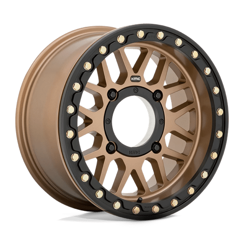 KMC Powersports KS235 15X7 4X156 S-BRONZE 10MM Wheels