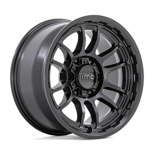 KMC KM727 WRATH 17X8.5 6X5.5 106.1 S-BLK -10 Wheels