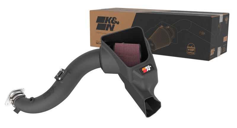 K&N 2024 Ford Mustang Ecoboost L4-2.3L F/L Turbo AirCharger - Cold Air Intake System