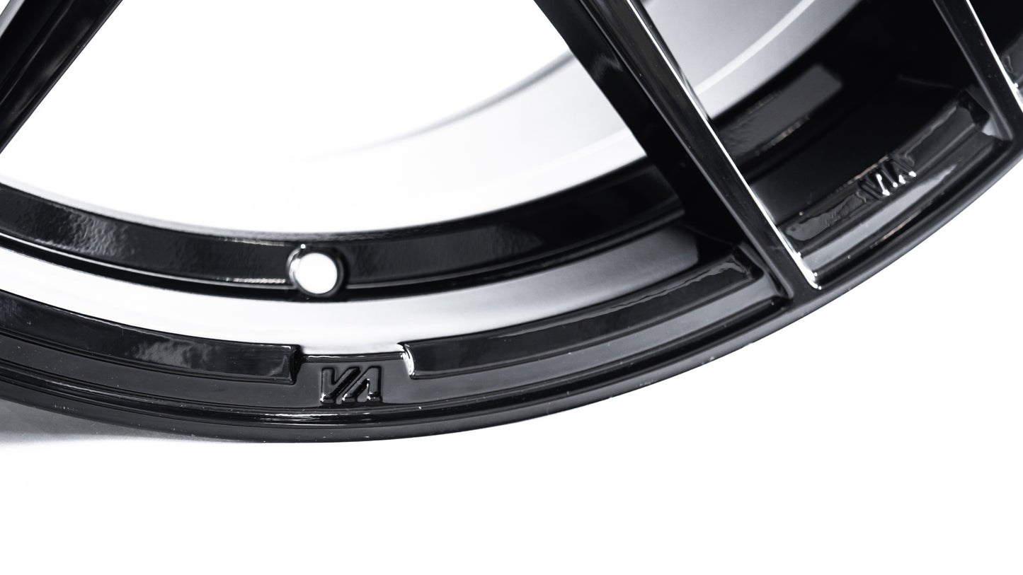 20x11 Gloss Piano Black Cold Forged Collection KRYPTON Variant Forged  Alloy Wheels