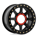KMC Powersports ADDICT 2 UTV BL 14X7 4X137 S-BLK 38MM Wheels