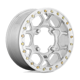 KMC Powersports MESA UTV BL 15X6 4X156 RAW-MACH-FRG 38MM Wheels