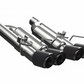 Kooks 09-13 Chevrolet Corvette Z06/ZR1 3in. Valved Axle-Back Exhaust w/ CF Tips