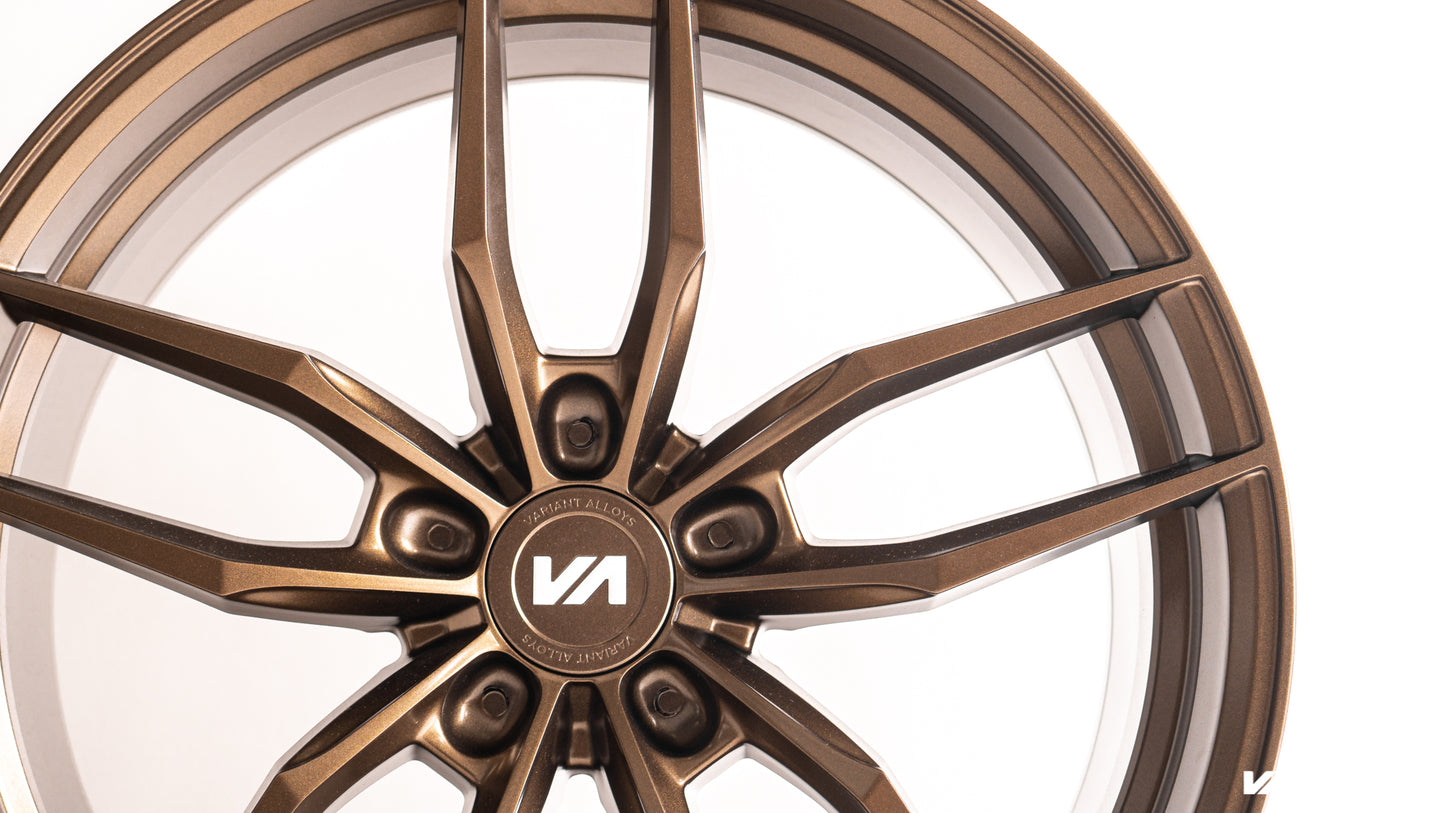 20x11 Satin Bronze Cold Forged Collection KRYPTON Variant Forged  Alloy Wheels