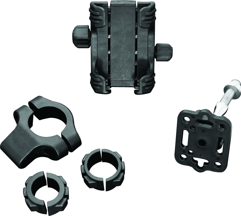 Kuryakyn Tech-Connect Bar Mount for 7/8 to 1-1/4 inch Bars 1-5/8 to 3-5/8 inches Wide