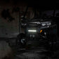 LED Light | Bumper Mount | 12" Black Single Row | White DRL | Can-Am Defender HD 8/HD 9/HD 10