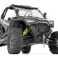 LED Light Kit | "A" Pillar Mount | 2" Black Pair | Amber DRL | Polaris RZR PRO XP