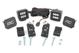 LED Light Kit | "A" Pillar Mount | 2" Black Pair | Spot | Polaris RZR PRO XP