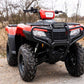 LED Light Kit | Bumper Mount | 6" Black Slimline Pair | Honda Foreman 500