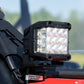 LED Light Kit | Cage Mount | 2" Chrome Pair | Wide Angle | Honda Talon 1000