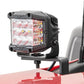LED Light Kit | Ditch Mount | 2" Black Pair | Flood | Chevy Silverado 1500 (19-26)