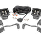 LED Light Kit | Ditch Mount | 2" Black Pair | White DRL | Nissan Frontier (22-25)