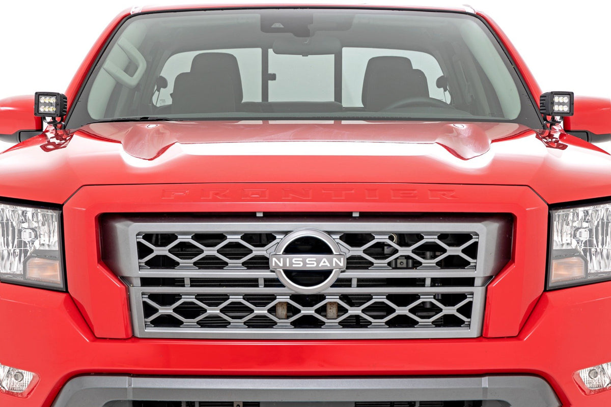 LED Light Kit | Ditch Mount | 3" OSRAM | Wide | Nissan Frontier (22-25)