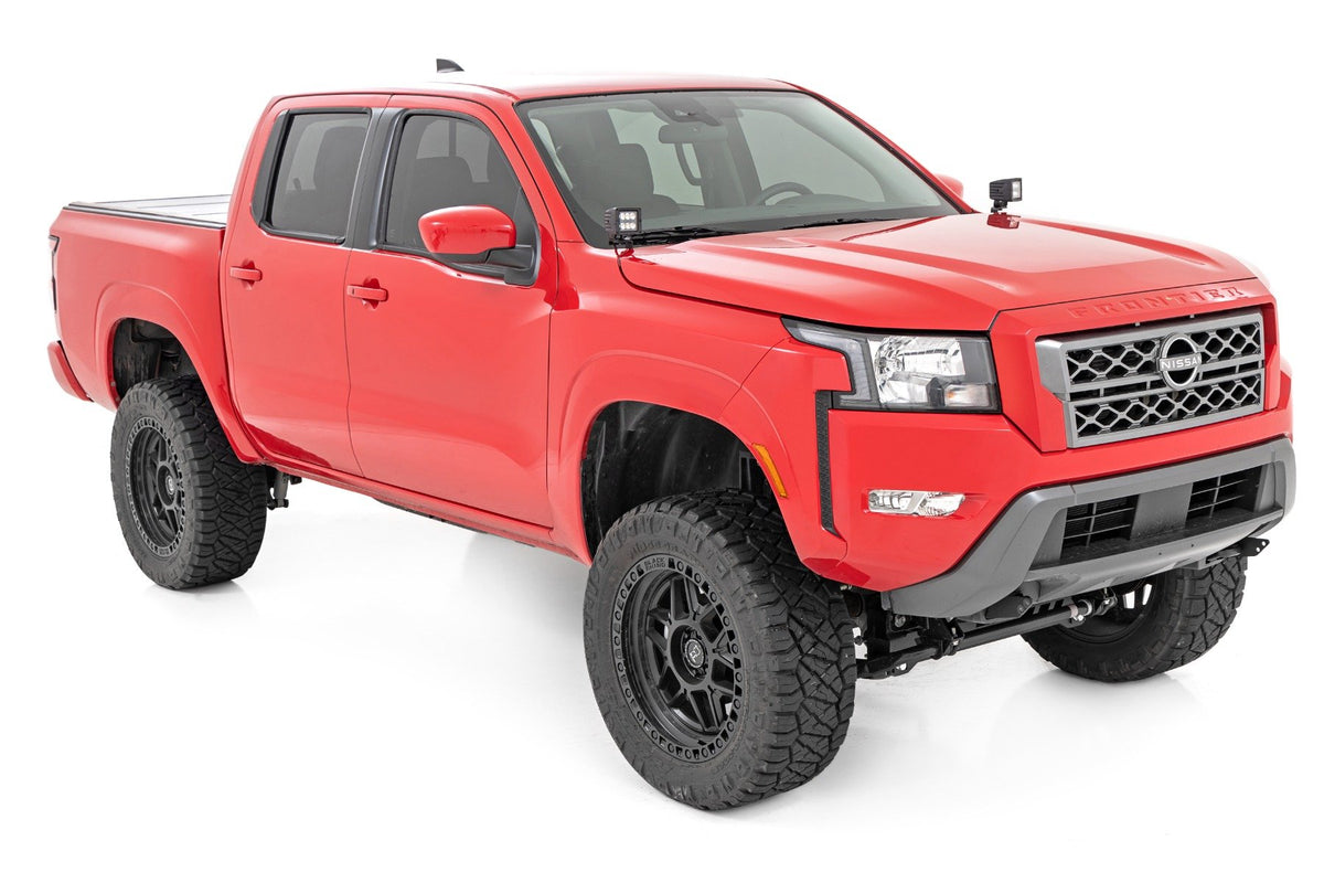 LED Light Kit | Ditch Mount | 3" OSRAM | Wide | Nissan Frontier (22-25)