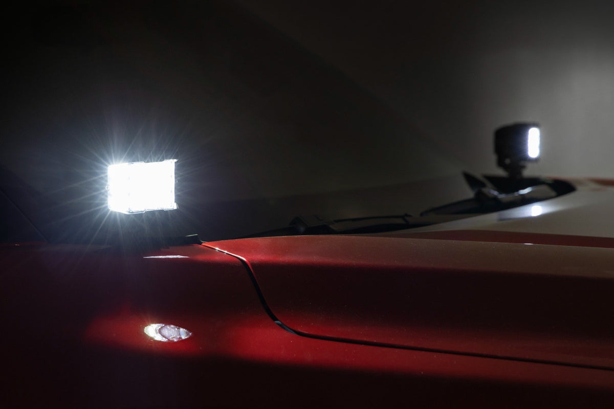 LED Light Kit | Ditch Mount | 3" OSRAM | Wide | Toyota Tundra 2WD/4WD (22-26)