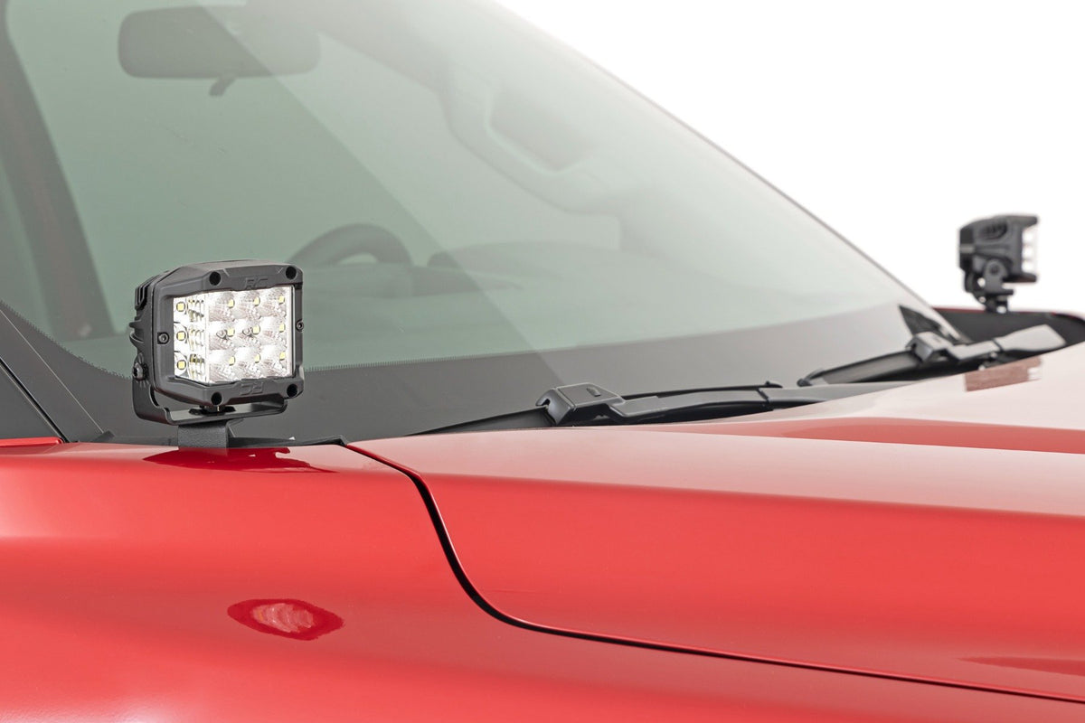 LED Light Kit | Ditch Mount | 3" OSRAM | Wide | Toyota Tundra 2WD/4WD (22-26)