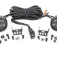 LED Light Kit | Ditch Mount | 3.5" Black Round Pair | Amber DRL | Ford Bronco (21-25)