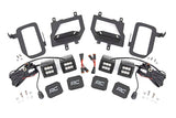 LED Light Kit | Fog Mount | Dual 2" Black Pairs | Flood | Ford F-150 (15-17)