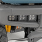 LED Light Kit | Fog Mount | Triple 2" Black Pair | Amber DRL | Ford Bronco (21-25)