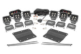 LED Light Kit | Fog Mount | Triple 2" Black Pair | Amber DRL | Ford Bronco (21-25)