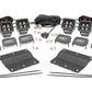 LED Light Kit | Fog Mount | Triple 2" Black Pair | White DRL | Ford Bronco (21-25)