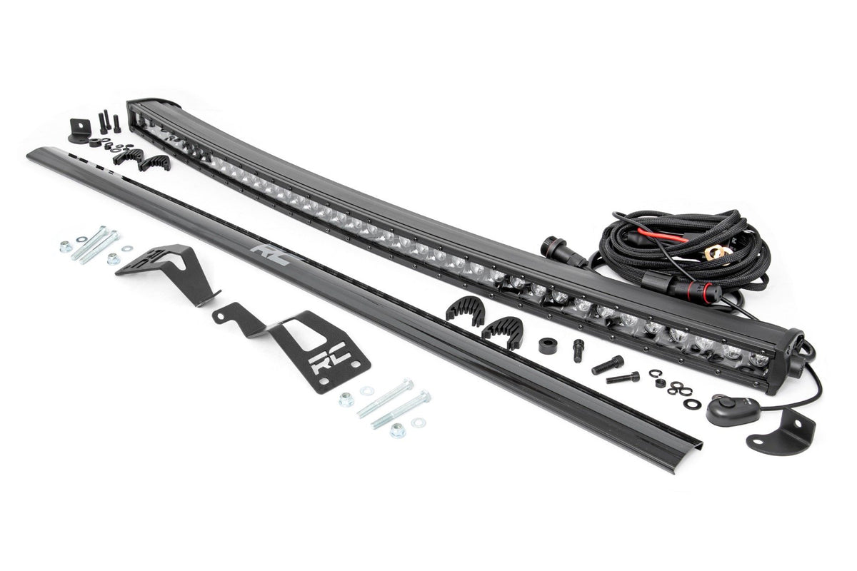 LED Light Kit | Front Mount | 40" Black Single Row | Can-Am Commander Max 1000