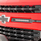 LED Light Kit | Grille Mount | 10" Chrome Slimline Pair | Chevy Silverado 1500 (19-22)