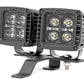 LED Light Kit | Quad | Cowl Mount | 2" Black | Amber DRL | Jeep Gladiator JT/Wrangler JL (18-26)
