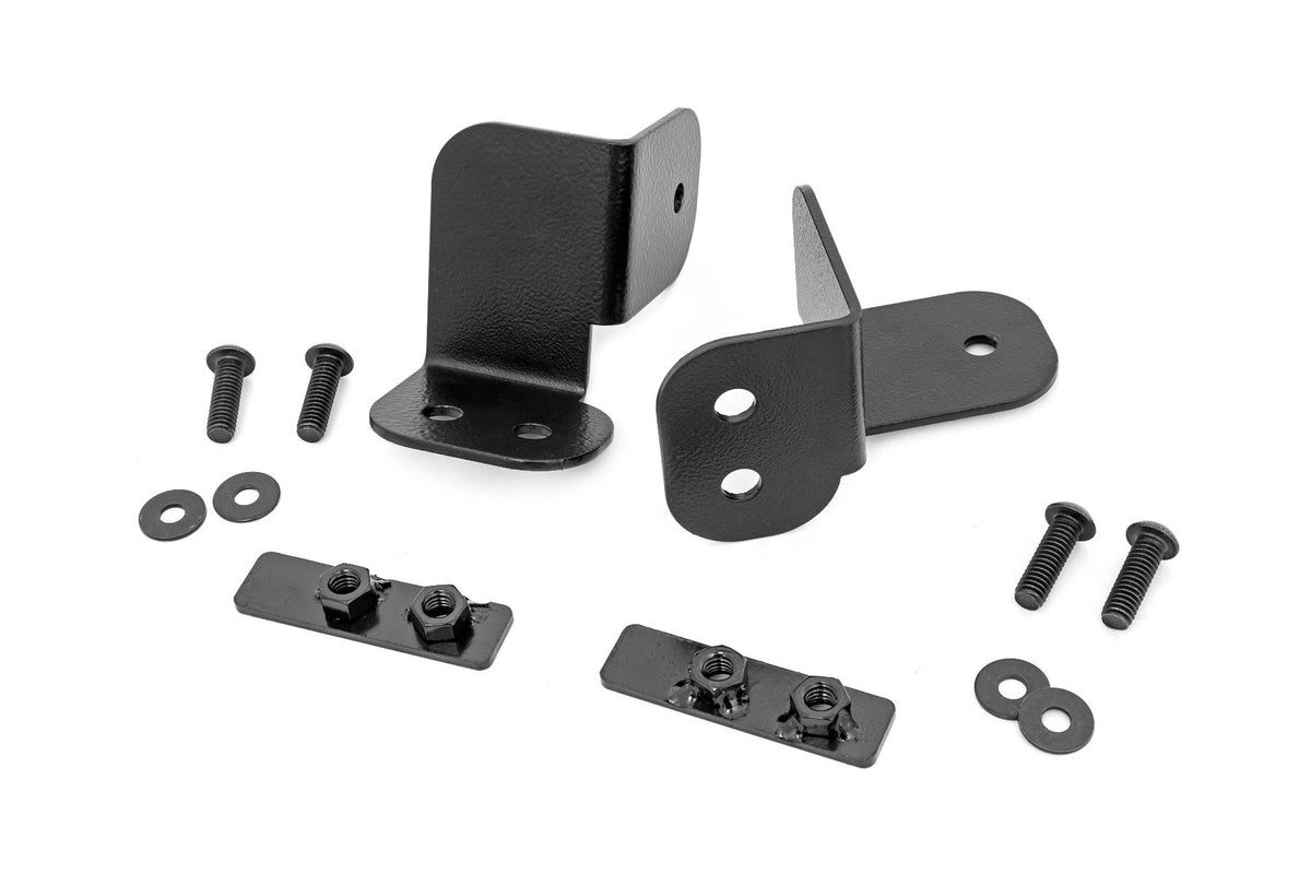 LED Light Kit | Rear Mount | 2" Chrome Pair | Wide Angle | Polaris Ranger XP 1000
