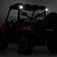 LED Light | RR Cage Mount | 2" Black Flood Pair | Polaris Ranger 1000/Ranger XP 900/1000