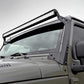 LED Light | Windshield Mnt | 50" Black Dual Row | Amber DRL | Jeep Wrangler JK (07-18)