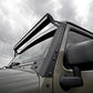 LED Light | Windshield Mnt | 50" Black Dual Row | Amber DRL | Jeep Wrangler JK (07-18)