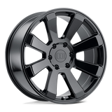 Level 8 LEENF 17X8.5 5X5.0 G-BLK -24MM Wheels