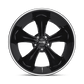 Foose 1PC 18X9.5 LEGEND 5X120  BL 6.10/34 72 Wheels