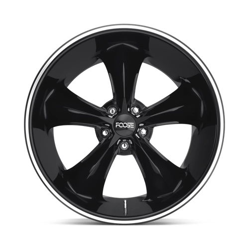 Foose 1PC 18X9.5 LEGEND 5X120  BL 6.10/34 72 Wheels