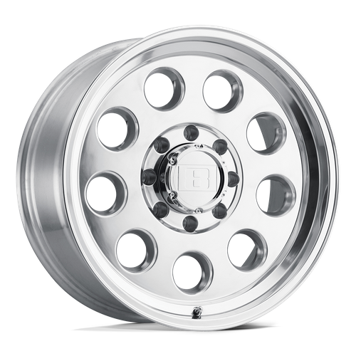 Level 8 LEHLR 15X8 6X5.5 POL -30MM Wheels