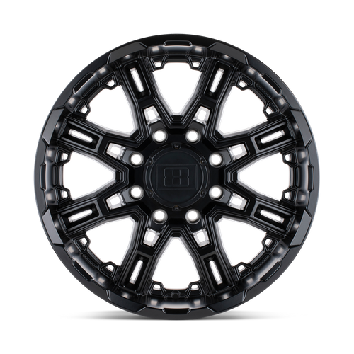 Level 8 LE SLINGSHOT 20X10 5X127 -23 78 M-BLK Wheels