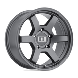 Level 8 LEMK6 17X8 6X5.5 M-GNMTL 00MM Wheels