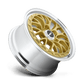 Rotiform LSR 19X10 5X4.5 72 AU +25 GOLD & POL Wheels