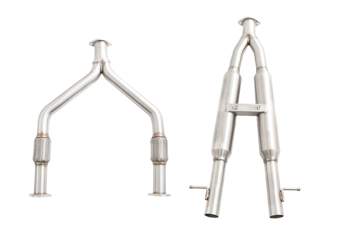Infiniti G35 07-08 / G37 09-13 (Sedan) CBS Exhaust System – LW-CBS-IG124D-R+M