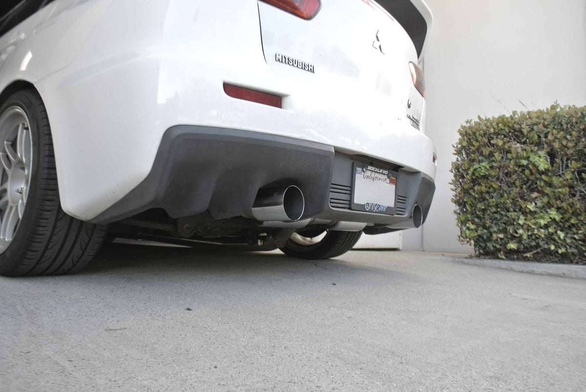 Mitsubishi Lancer Evolution X CZ4A ’08-’15 Catback Exhaust System – LW-CBS-MLE08X
