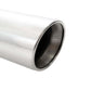 Universal 3″ to 4″ VIP Exhaust Tips “Blast Pipes” Style – Single – Straight With Angled Rolled Tip – Muffled – LWT-UT-S4-V3