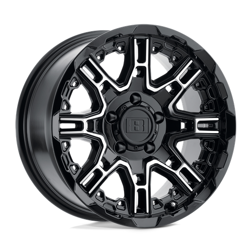 Level 8 LELST 20X9 6X5.5 G-BK MCH-FC -10MM Wheels