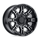 Level 8 LELST 22X10 5X150 G-BK MCH-FC 0MM Wheels