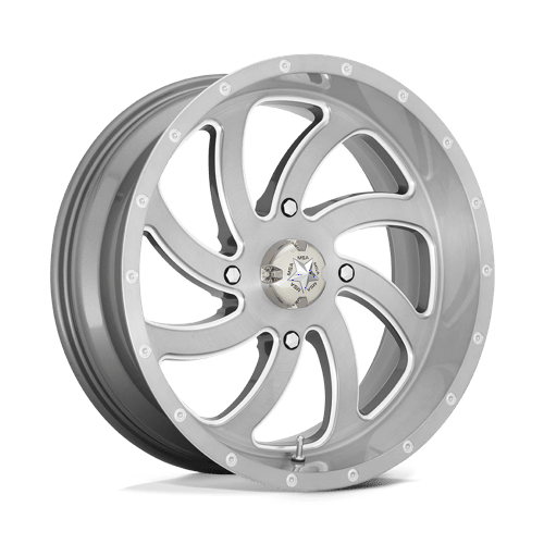 MSA Offroad Wheels SWITCH UTV 20X7 4X137 BRSH-TITNM 00MM Wheels