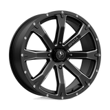 MSA Offroad Wheels BOUNTY UTV 18X7 4X156 S-BLK MILL 10MM Wheels